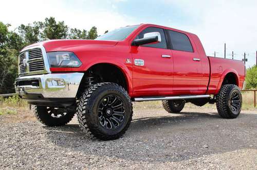 2012 RAM 2500 LONGHORN MEGA CAB*LIFTED*FUELS*37" COOPERS*MUST SEE!!! for sale in Liberty Hill, TX