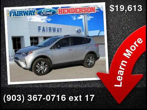 2018 Toyota RAV4 LE - - by dealer - vehicle automotive for sale in Henderson, TX