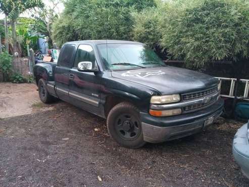 2000 Chevy Silverado LS extra cab stepside auto - cars & trucks - by... for sale in Haleiwa, HI