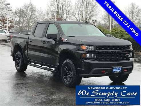 2020 Chevrolet Chevy Silverado 1500 Custom Trail Boss WORK WITH ANY... for sale in Newberg, OR