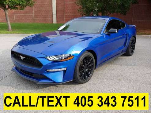 2018 FORD MUSTANG ECOBOOST ONLY 21,684 MILES! CLEAN CARFAX! WONT... for sale in Norman, TX