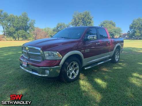 2014 RAM 1500 LARAMIE LOADED! NAV! 4X4! HEATED AND COOLED SEATS! for sale in Pauls Valley, OK