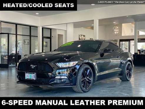2015 Ford Mustang EcoBoost Premium 6-SPD MANUAL LEATHER FORD MUSTANG... for sale in Gladstone, OR