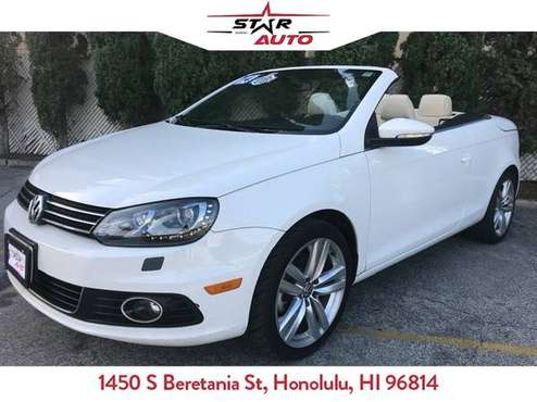 AUTO DEALS*2014 Volkswagen Eos Executive Convertible*CARFAX ONE... for sale in Honolulu, HI