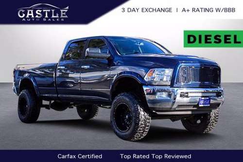 2012 Ram 2500 Diesel 4x4 4WD LIFTED Dodge Big Horn Truck - cars &... for sale in Lynnwood, OR