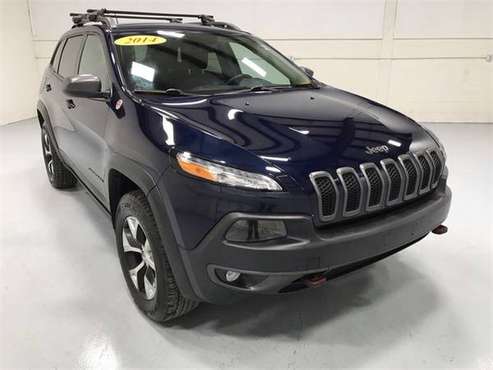 2014 Jeep Cherokee Trailhawk with - cars & trucks - by dealer -... for sale in Wapakoneta, OH