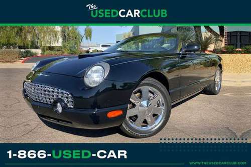 2002 Ford Thunderbird - Convertible - Clean Carfax - Only 18k... for sale in Scottsdale, AZ