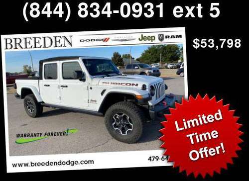 2020 Jeep Gladiator Rubicon - cars & trucks - by dealer - vehicle... for sale in fort smith, AR