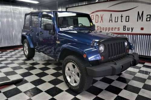 2009 Jeep Wrangler 4x4 4WD Unlimited Sahara SUV4x4 4WD for sale in Portland, OR