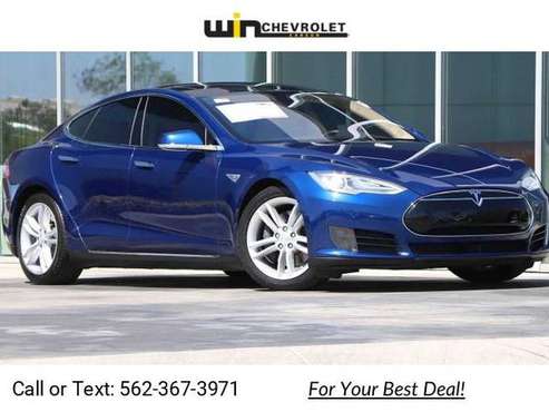 2016 Tesla Model S 70D hatchback Blue - - by dealer for sale in Carson, CA
