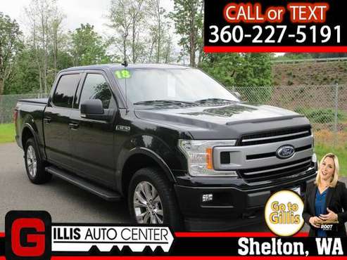 2018 Ford F-150 4x4 4WD F150 Truck Crew cab XLT SuperCrew - cars & for sale in Shelton, WA