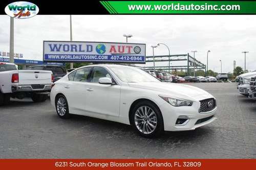 2019 Infiniti Q50 3.0t LUXE $729 DOWN $115/WEEKLY for sale in Orlando, FL