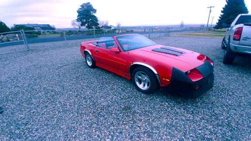 88 Chevrolet Camero Convertible - cars & trucks - by owner - vehicle... for sale in Kennewick, WA