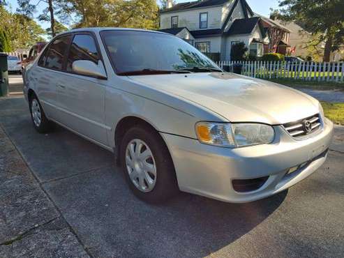 01 TOYOTA COROLLA LE 2 OWNER! VERY NICE! - cars & trucks - by owner... for sale in Norfolk, VA