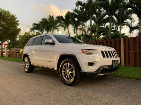 2014 JEEP GRAN CHEROKEE LIMITED CLEAN TITLE - cars & trucks - by... for sale in Hollywood, FL