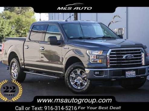 2016 Ford F150 XLT pickup Lithium Gray - - by dealer for sale in Sacramento , CA