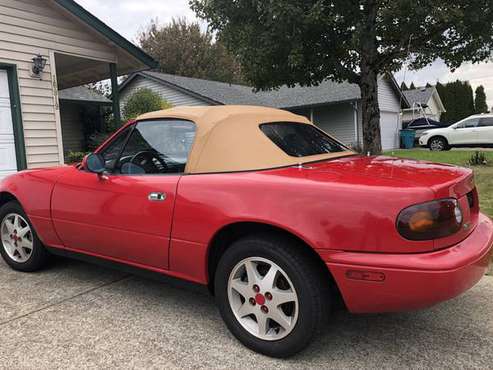 1993 MIATA NA RED SOFT TOP for sale in Vancouver, OR
