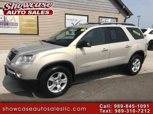 AFFORADABLE!! 2008 GMC Acadia FWD 4dr SLE1 for sale in Chesaning, MI