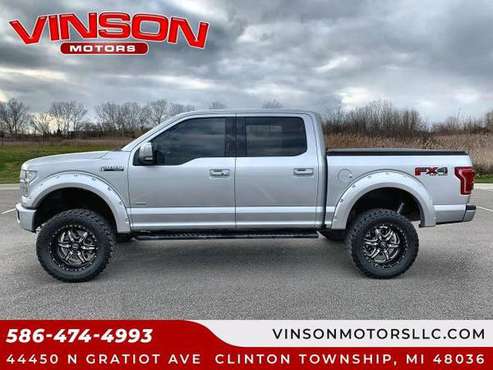 2015 Ford F-150 4WD SuperCrew 145 Lariat - cars & trucks - by dealer... for sale in Clinton Township, MI