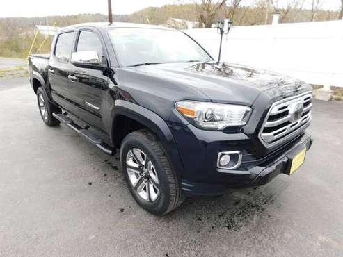 2018 TOYOTA TACOMA LIMITED DOUBLE CAB V6 4X4 LIKE-NEW! - cars & for sale in Barre, VT