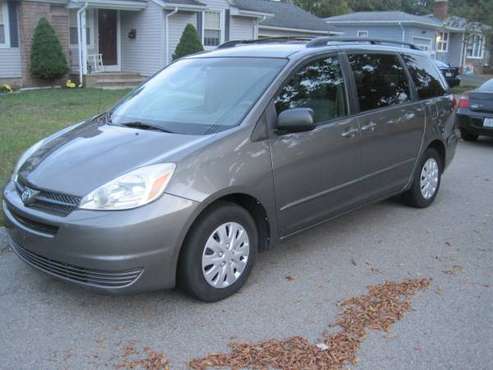 2004 TOYOTA SIENNA ,,,,ONE FEMALE OWNED VEHICLE - cars & trucks - by... for sale in Johnston, RI