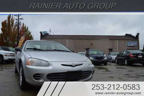 2002 CHRYSLER SIBRINGLX PLUS, LOW MILES, VERY CLEAN!!! for sale in Tacoma, WA