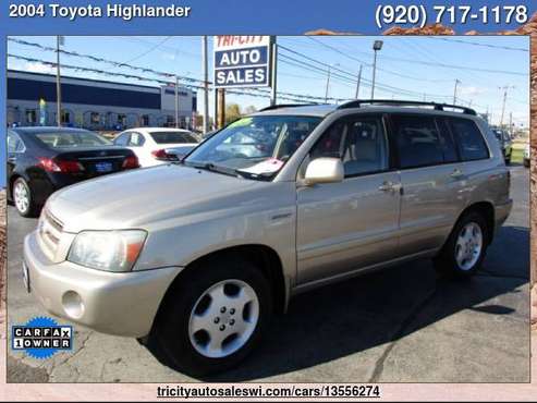 2004 Toyota Highlander Limited 4dr SUV w/3rd Row Family owned since... for sale in MENASHA, WI