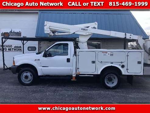 1999 Ford F550 Regular Cab Bucket Truck 7.3 DIESEL LOW MILES - cars... for sale in Mokena, MI