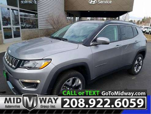 2019 Jeep Compass Limited - SERVING THE NORTHWEST FOR OVER 20 YRS! -... for sale in Post Falls, WA