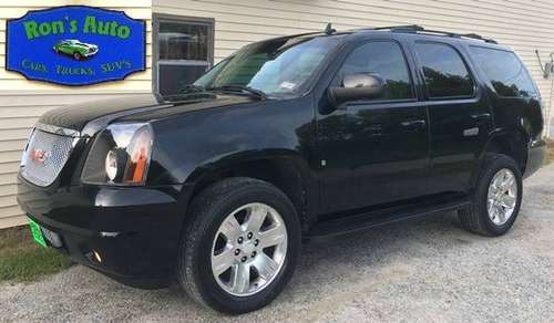 2007 GMC Yukon SLT 3rd ROW Used Cars Vermont at Ron’s Auto Vt for sale in W. Rutland, NY