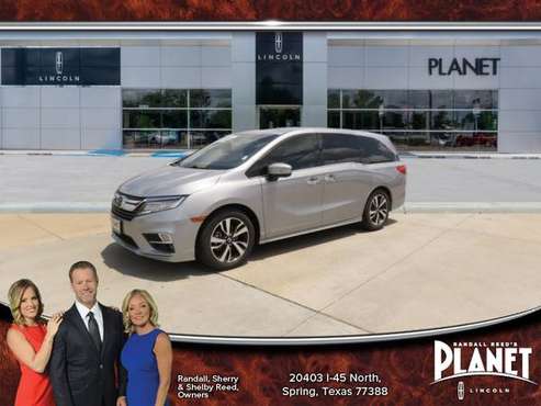 2019 Honda Odyssey Elite Automatic - - by dealer for sale in Spring, TX