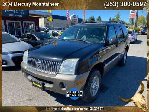 2004 Mercury Mountaineer Luxury AWD 4dr SUV w/Security Group - cars... for sale in Tacoma, WA