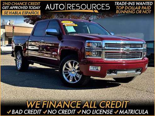 2014 Chevrolet Chevy Silverado 1500 Crew Cab High Country Pickup 4D... for sale in Merced, CA
