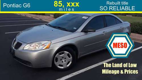 2007 Pontiac G6 ... 85, xxx miles ... SO reliable for sale in Hurst, TX