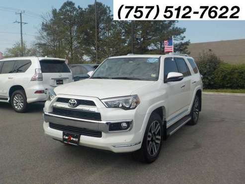 2016 Toyota 4Runner LIMITED 4X4, 3RD ROW, LEATHER HEATED & COOLED for sale in Virginia Beach, VA