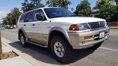 1999 Mitsubishi Montero limited sports 136 k one lady owner for sale in Los Angeles, CA