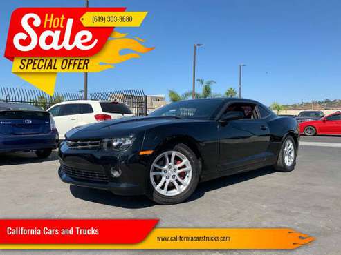 2015 Chevrolet Chevy Camaro LT 2dr Coupe w/1LT EASY APPROVALS! -... for sale in Spring Valley, CA