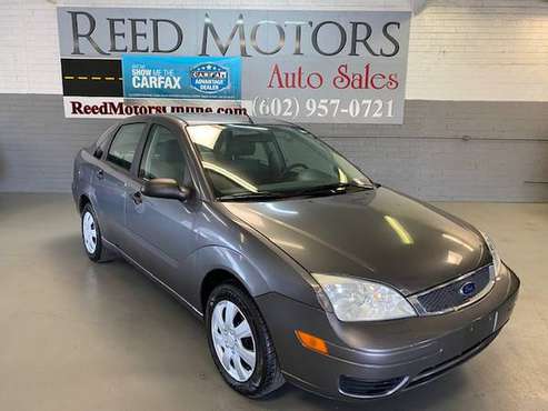 2006 FORD FOCUS ZX4 SE - 85, 000 ONE OWNER MILES - GRAY - cars & for sale in Phoenix, AZ