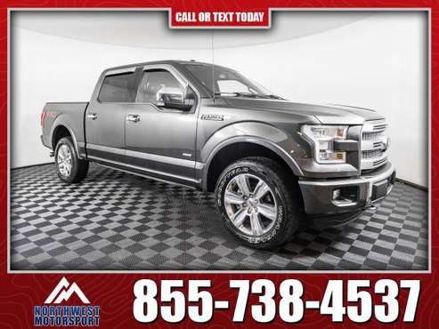 2015 Ford F-150 Platinum FX4 4x4 - - by dealer for sale in Pasco, OR
