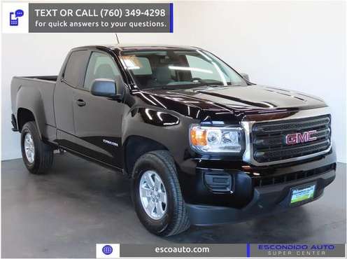 2020 GMC Canyon Truck 2WD SL Pickup - - by dealer for sale in Escondido, CA
