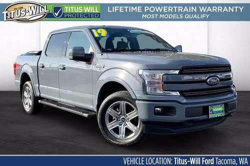 2019 Ford F-150 4x4 4WD F150 Truck LARIAT Crew Cab for sale in Tacoma, WA