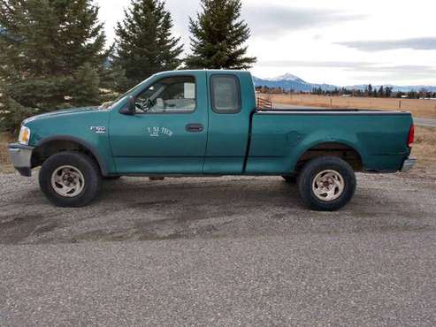 1998 Ford F-150 XL 4x4 3 door extended cab $1950 - cars & trucks -... for sale in Bozeman, MT