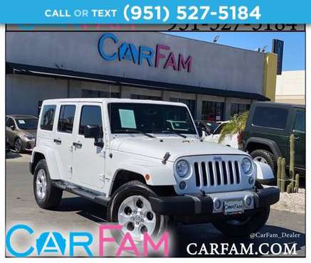 2014 Jeep Wrangler Unlimited Sahara 4x4 - - by for sale in Rialto, CA