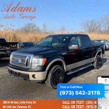 2010 Ford F-150 F150 F 150 4WD SuperCrew 145 Lariat for sale in Paterson, PA