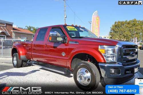 2014 Ford Super Duty F-350 F350 F 350 DRW Lariat *DUALLY *DIESEL *FX4 for sale in Gilroy, CA