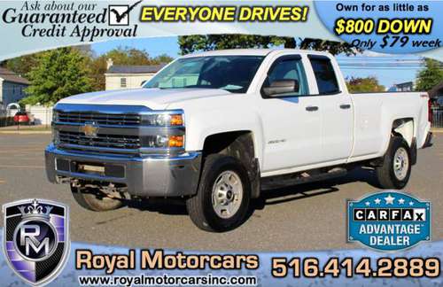 2016 CHEVROLET SILVERADO 2500 HD 4WD DOUBLE CAN TRUCK WE FINANCE ALL... for sale in Uniondale, NY