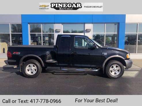2003 Ford F150 XLT pickup Black - - by dealer for sale in Republic, MO