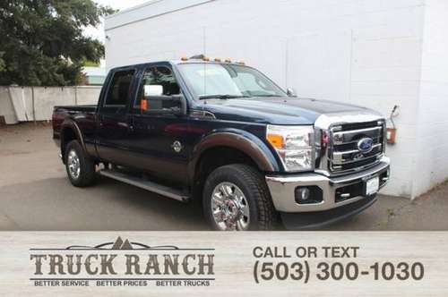 2016 Ford Super Duty F-350 SRW Lariat - - by dealer for sale in Hillsboro, OR
