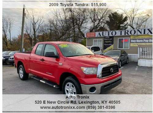 2009 Toyota Tundra SR5 4x4 4dr - cars & trucks - by owner - vehicle... for sale in Lexington, KY