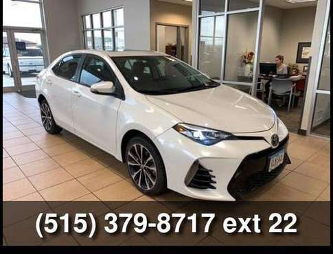 2017 Toyota Corolla - cars & trucks - by dealer - vehicle automotive... for sale in Boone, IA
